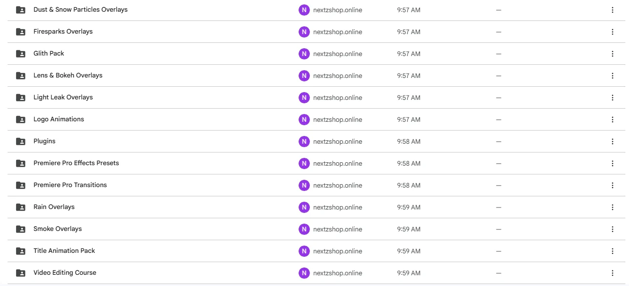 Asset folder screenshot 4