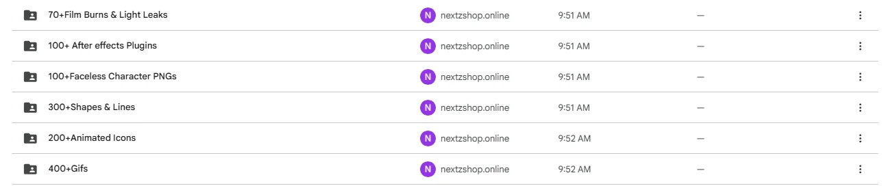 Asset folder screenshot 5