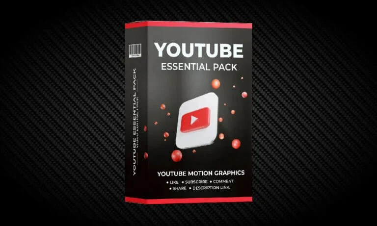 10Gb+ YouTube Essential Editing Assets
